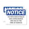 Signmission Co-Pays Deductibles And Coinsurance Are, 10 in W x Rectangle, Plastic OS-2PACK-NS-P-710-L-10835 - alternate 1